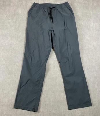 Pantalones Mountain Hardwear Para Hombre Grandes Gris Nylon Elástico Cordón Senderismo OM9359 Foto 1 de 4