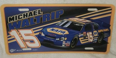 De colección MICHAEL WALTRIP #15 NAPA Nascar Plástico Booster Placa Ganadores Círculo Foto 1 de 4