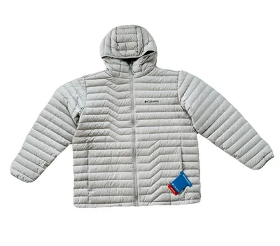 Columbia Men's Woodrose Crest Hooded Omni-Heat Down Jacket Size: XL - Image 1 of 4