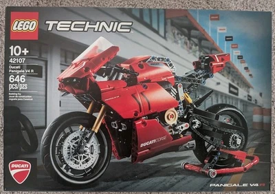 New Sealed In Box LEGO 42107 Technic Ducati Panigale V4 R - Image 1 of 4