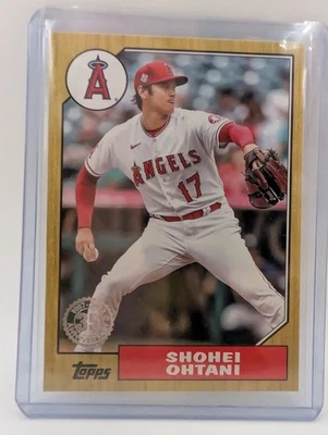 2022 Topps Series 2 - 1987 Topps Baseball Shohei Ohtani #87TB-50 - Image 1 of 2