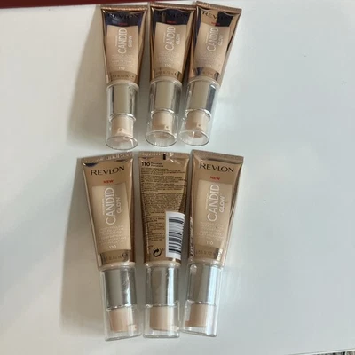 6pcs Revlon Photoready Candid Glow Foundation Shade 110. - Image 1 of 3