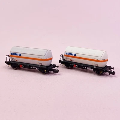 ARNOLD HN6524 SET 2 WAGONS CITERNES SALTRA RENFE EpIV NEUF EN BOÎTE - Imagen 1 de 3