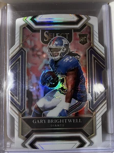 2021 Panini Select - Club Level  White Prizm Die-Cut Gary Brightwell #295, /99 - Picture 1 of 2