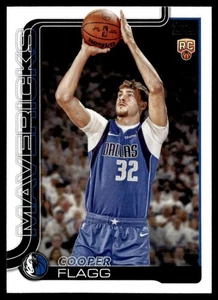 2025-26 Topps Flagship Cooper Flagg Rookie Mavericks #201 B C05 - Picture 1 of 2