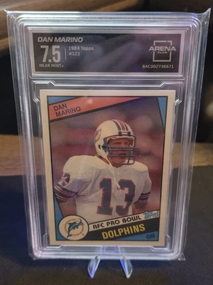 Topps Dan Marino RC Arena Club 7 1984 casi como nuevo + Foto 1 de 2