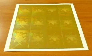 Hoja de 12 tarjetas holográficas sin cortar de Babe Ruth Roger Maris - Imagen 1 de 5