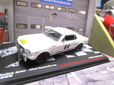 FORD Mustang V8 Rallye Lyon Charbonnieres 1966 #44 Greder IXO Altaya SP 1:43 - Bild 1 von 4
