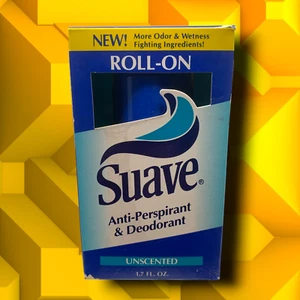 Vtg NEW Suave Deodorant Anti-Perspirant Roll On Unscented 1.7 oz TV Movie Prop - Picture 1 of 6