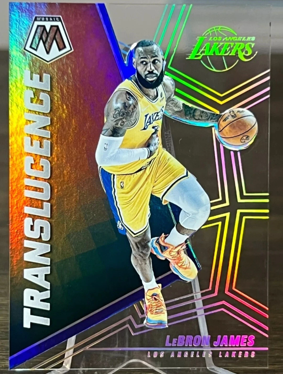 Lebron James SSP Ultra Rare 2021 Panini Mosaic Translucence #1 NM-MT