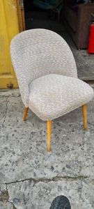 Coctailsessel Mid Century Design 50er 60er 70er Sessel Stuhl Top Holzbeine - Bild 1 von 8