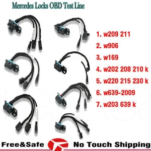 Cable de prueba de banco para Mercedes All EZS para W209/W211/W906 funciona con herramienta VVDI MB - Imagen 1 de 7