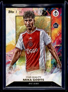 TOPPS INCEPTION 2023-2024 MIKA GODTS AFC CALIDAD ESTRELLA AJAX - Imagen 1 de 2