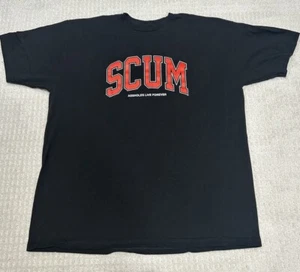 assholess Live Forever Men’s SCUM T Shirt Size XL - Picture 1 of 4