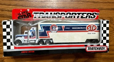NASCAR Matchbox Transporters: Richard Petty Enterprises #43 STP 1:87 Scale - Image 1 of 4