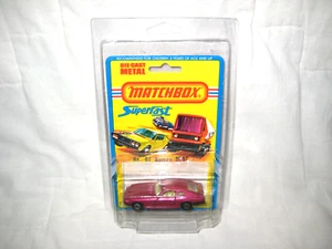 MIP 1978 Matchbox #67 Datsun 260 Z 2+2, Magenta on VG 1976 Card/Pack - Picture 1 of 7
