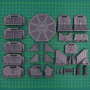 Línea de defensa Aegis Bitz Bits terreno Warhammer 40.000 Games Workshop - Imagen 1 de 60