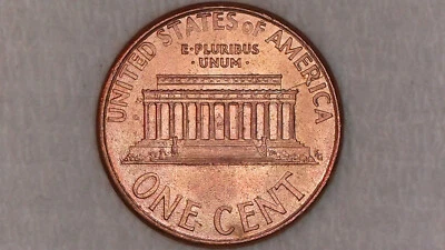 1993 Lincoln Memorial Penny - Die Crack - Image 1 of 4