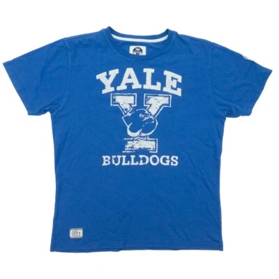 Camiseta YALE UNIVERSITY BULLDOGS - North Sails 100% Algodón Azul Talla L Foto 1 de 4