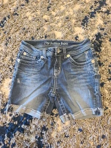 Pantalones cortos de jean Justice para niñas talla: 10R simplemente bajos - Imagen 1 de 4