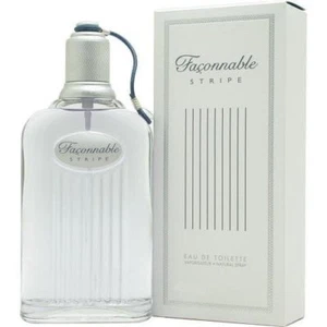 Faconnable Stripe Eau de Toilette For Men 1.66 oz 50 ml NIB
