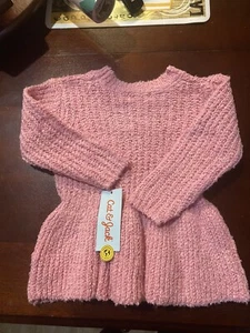 Cat & Jack Girls Pink Pullover Sweater 18 Months - Picture 1 of 5