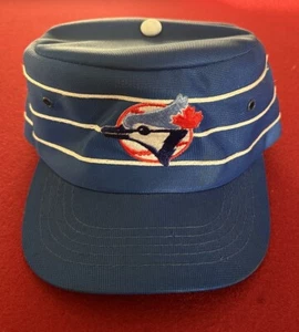 Cappello Pillbox Vintage anni 70 Toronto Blue Jays MLB Baseball Blu Specialità Sportive - Foto 1 di 6