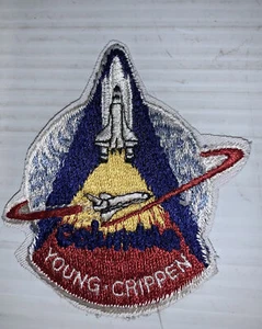 NASA Original  First Test Flight Columbia Space Shuttle Young Grippen Patch - Picture 1 of 3