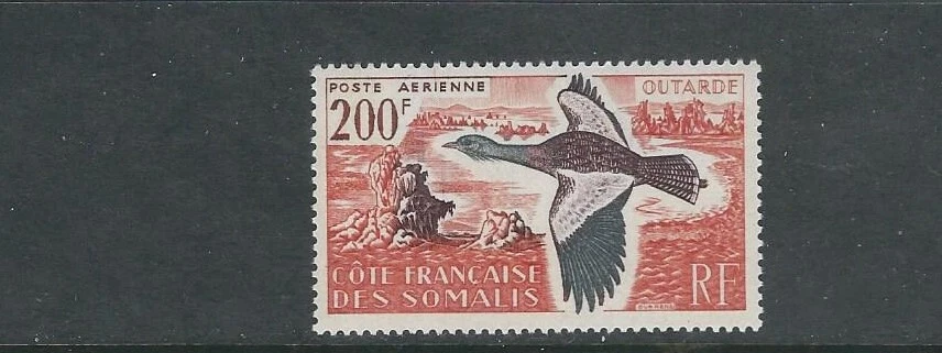 SOMALI COAST 1960 BIRD THEME complete set (Scott C23) VF MLH fresh - Image 1 of 1