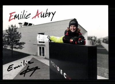 Emilie Aubry Autogrammkarte Snowboard Original Signiert  + A 238549 - Bild 1 von 2