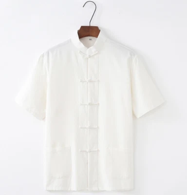 Short-sleeved cotton Kung Fu suit Tai Chi Kung Fu martial arts training suit - Image 1 of 4