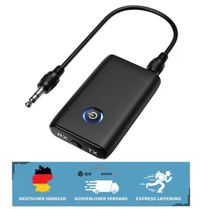 2-in-1 Bluetooth Sender Empfänger mit 5.3 für TV, PC, Auto und Lautsprecher - Bild 1 von 2