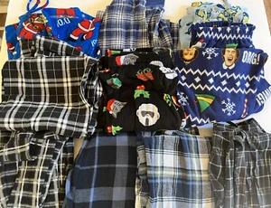 Boys/Girls Preowned Sleep Pants S/M, Star Wars, Minions, Elf, 10 Total FREE SHIP - Picture 1 of 23
