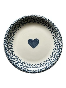 Folk Craft Hearts by Tienshan Dinner Plate Excellent Used Condition 10-1/2” - Picture 1 of 2