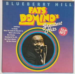 Fats Domino - Blueberry Hill - Greatest Hits - 3 x Vinyl, LP, Time Wind – Q3 / 5 - Bild 1 von 4