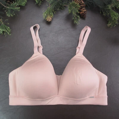 Breezies Bra 34C Nude Padded Wireless Adjustable Clasp Back - Image 1 of 4