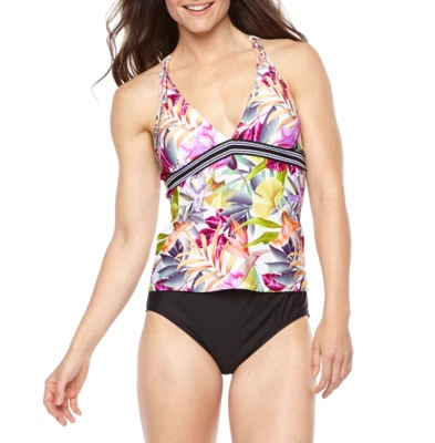 Próximo Traje de Baño Tankini Top Juniors Talla XL Nuevo Precio de Venta sugerido por el fabricante $49.00 Foto 1 de 3