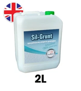 2L SIL-GRUNT Tiefdurchdringende Grundierung Wasserdicht Tankung Feuchtraumsystem - Bild 1 von 3