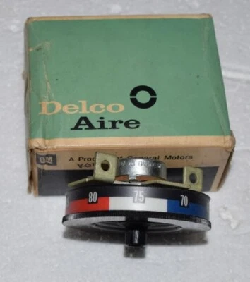 NOS 1976-80 CADILLAC DEVILLE ELDORADO +AC TEMP CONT KNOB & POTENTIOMETER 7930179 - Image 1 of 4