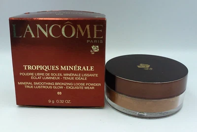 LANCOME TROPIQUES MINEARLE - Smoothing Bronzing Powder 03 OCRE BRONZE PERLEE 9g - Bild 1 von 2