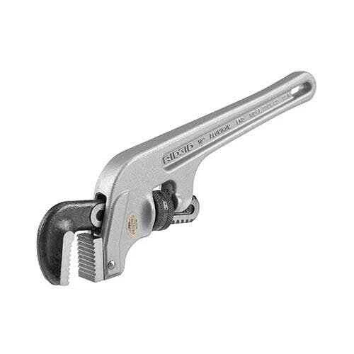 RIDGID E-910 (90107) 10" Aluminum End Pipe Wrench, 1 1/2" Capacity - Image 1 of 1