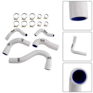 Tubo raffreddamento radiatore in silicone per Yamaha MT-09 XSR900 White L3 - Bild 1 von 13