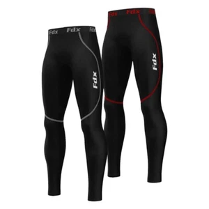 Fdx Men's winter Merino Base Layer Trousers Lightweight Thermal Pants tight uk - Picture 1 of 4