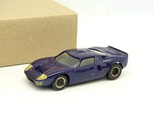 Kit Di Registrazione Montato In Resina 1/43 - FORD GT40 Blu - Foto 1 di 2