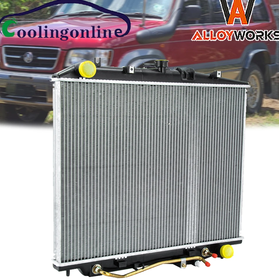 PREMIUM RADIATOR FOR 1998-04 HOLDEN JACKAROO/MONTEREY UBS SUV 3.5L PETROL&DIESEL - image 1 of 4