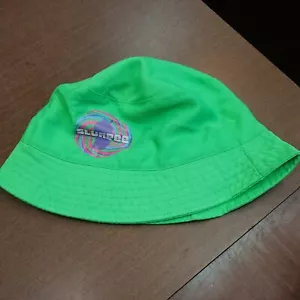 Slurpee Neon Green Bucket Cap Hat NWT New With Tag - Picture 1 of 3