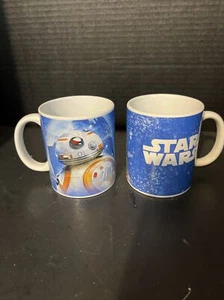 2- Disney Star Wars R2D2 and Chewbacca Mug - Picture 1 of 9