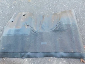 NOS FRONT RUBBER FLOOR MAT BLK FITS 1953 1954 CHRYSLER WINDSOR NEW YORKER DESOTO - Picture 1 of 7