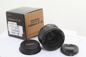 YONGNUO YN50MM F/1,8,PARA CANON EF EOS DIGITALES Y ANALÓGICAS FULL FRAME Y APS - Imagen 1 de 7