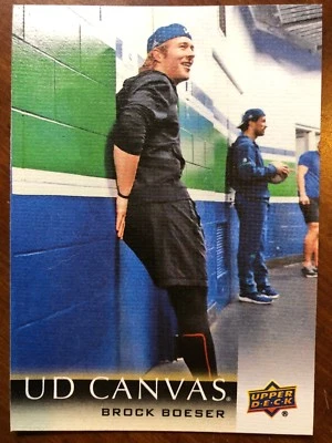 18-19 UD Series 1 lona #C78 Brock Boeser - Imagem 1 de 2